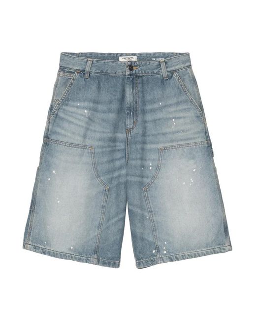 Carhartt Blue Denim Shorts