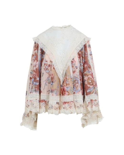 Blouses Zimmermann de color Pink