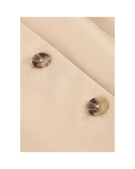 Modström Jassen ,Zand Blazer Normamd Top in het Natural