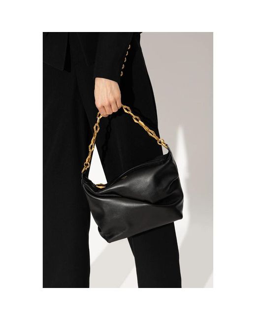 Jimmy Choo Black Schultertasche