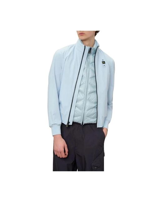 Light Jackets Blauer de hombre de color Blue