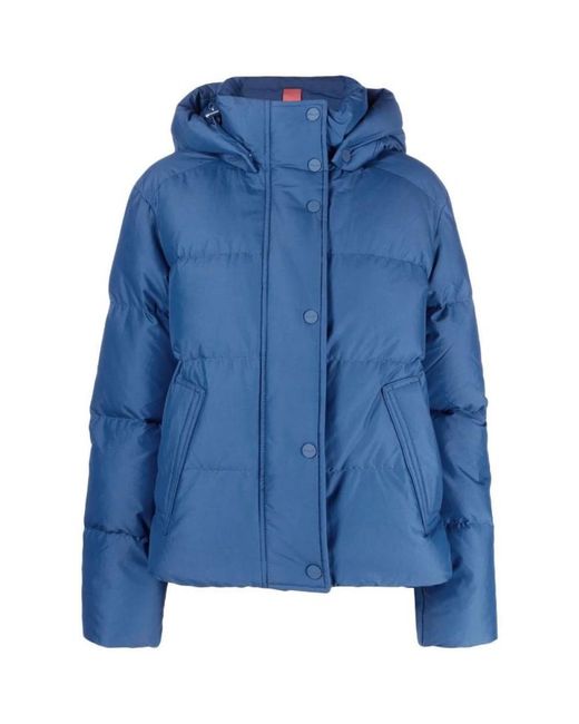 Ralph Lauren Jassen ,Blauw ,Leer Geïsoleerde Jas in het Blue