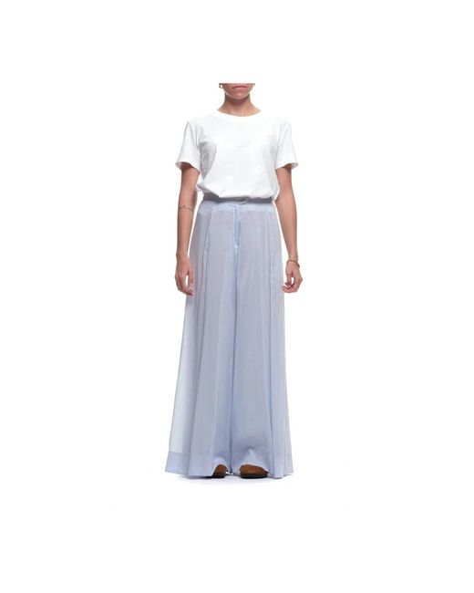Forte_forte White Pants 12406 My Sky 1 /