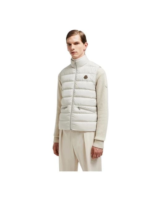 Moncler Vests in het Natural voor heren