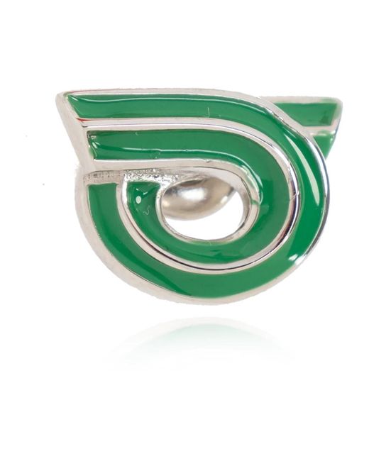 Ferragamo Green Ohrringe mit logo