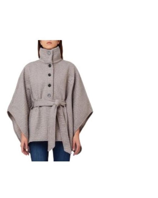 Liu Jo Brown Ponchos