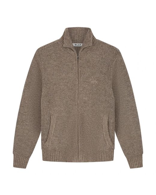 Cardigans Olaf Hussein de hombre de color Gray