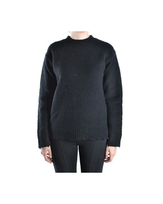 Alexander Wang Blue Round-Neck Knitwear