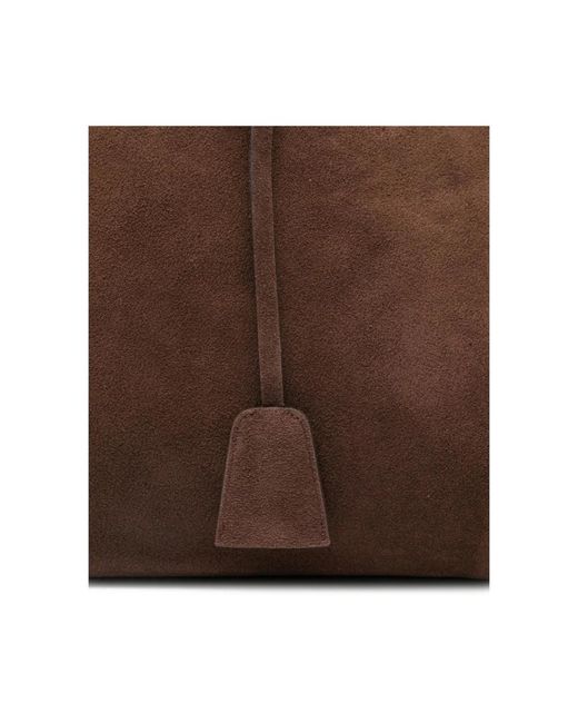 Low Classic Brown Tote Bags