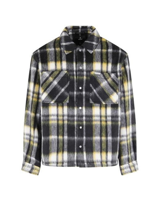Represent Textured Overshirt Jacket in het Green voor heren