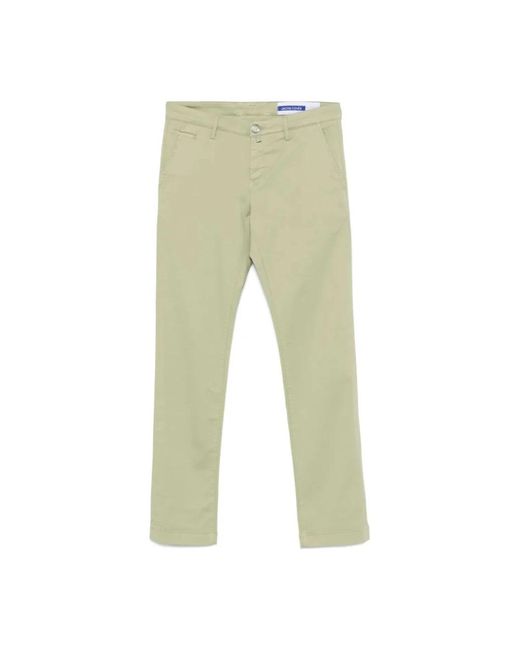 Jacob Cohen Green Chinos for men