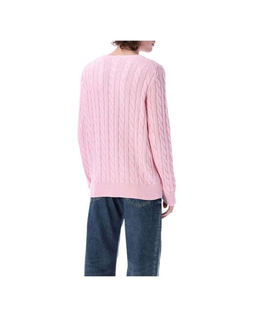 Ralph Lauren Herrenbekleidung Strickwaren Karamellrosa Ss25 in Pink für Herren