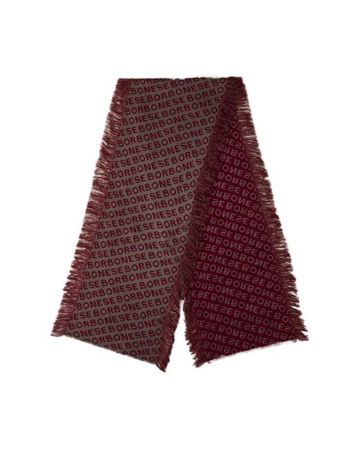 Winter Scarves di Borbonese in Red