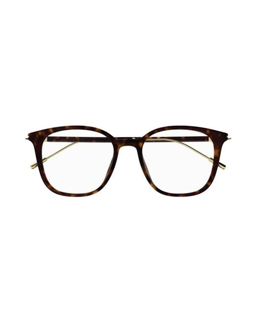 Gucci Brown Glasses for men