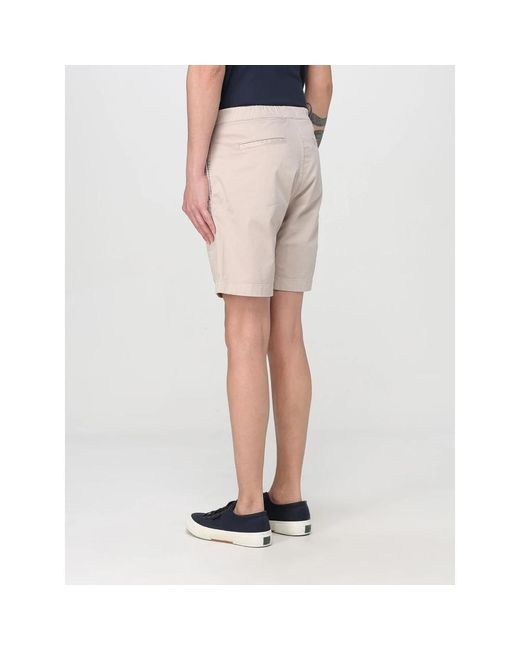 Woolrich Natural Casual Shorts for men