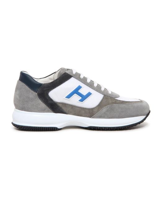 Hogan Interactive H Flock Qh6 Sneakers in Blue für Herren