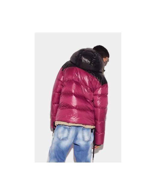 Winter Jackets di DSquared² in Red da Uomo
