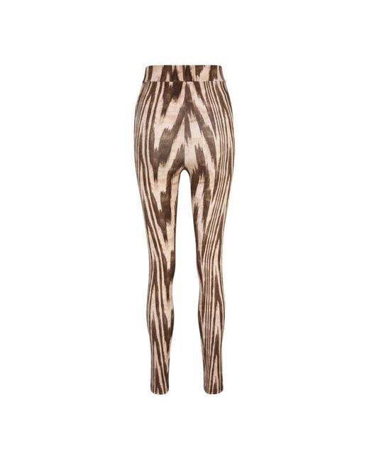 Fila Broeken ,Veelkleurig ,Katoen Leggings, Model Calla, Katoen in het Metallic