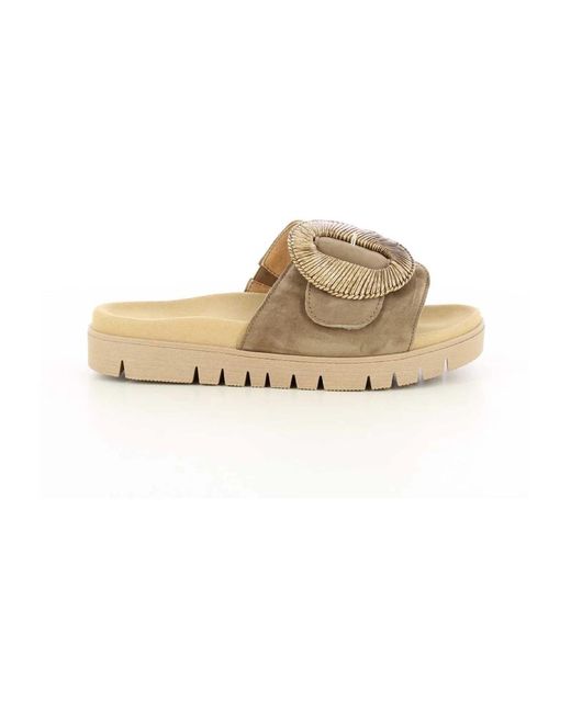 Gabor Natural 83.742 Flip Flops