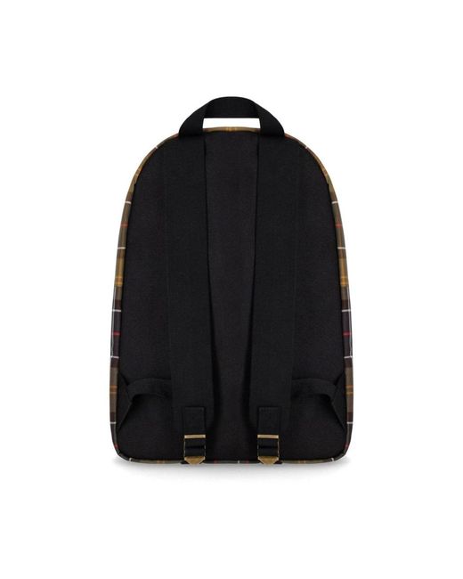 Barbour Klassieke Tartan Rugzak Met Verstelbare Banden in het Black voor heren