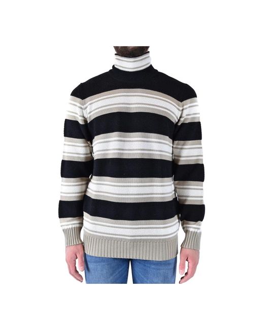 Paolo Pecora Black Turtlenecks for men