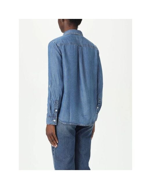 Levi's Blue Klassische Denim Button-Up Hemd