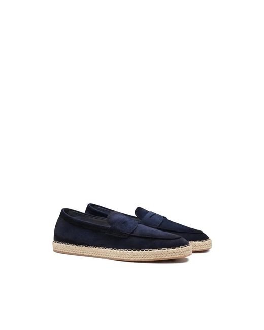 Santoni Blue Espadrilles for men