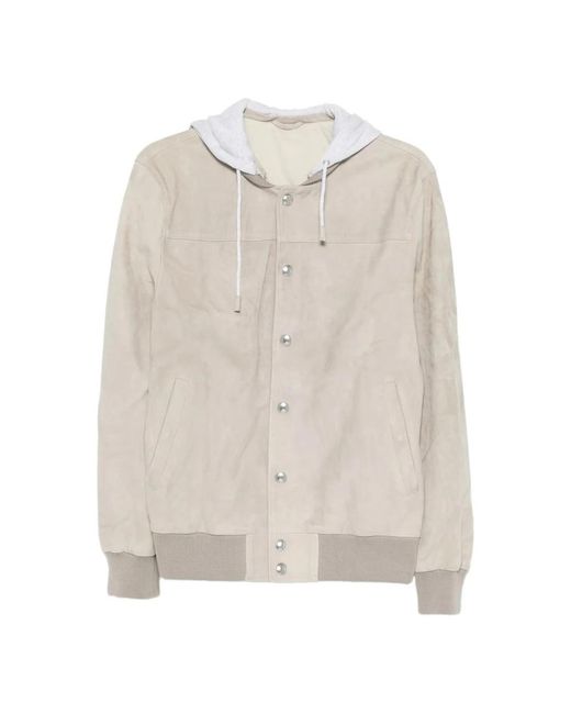 Light Jackets Eleventy de hombre de color Natural