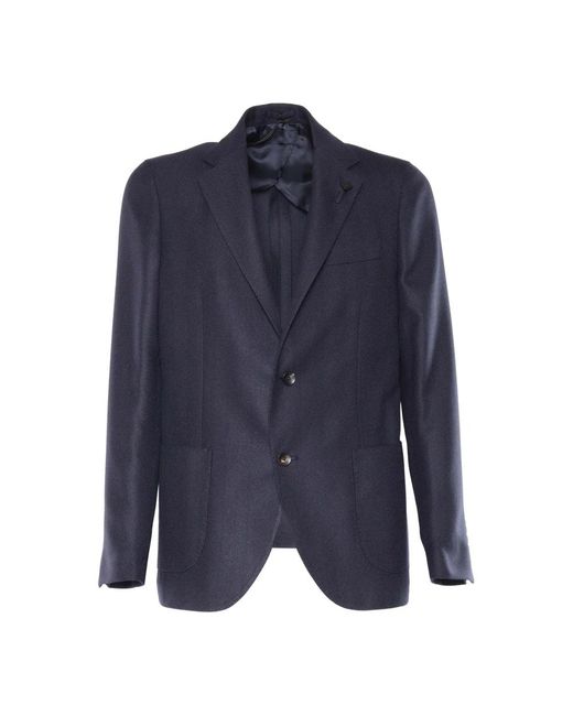 Lardini Blue Blazers for men