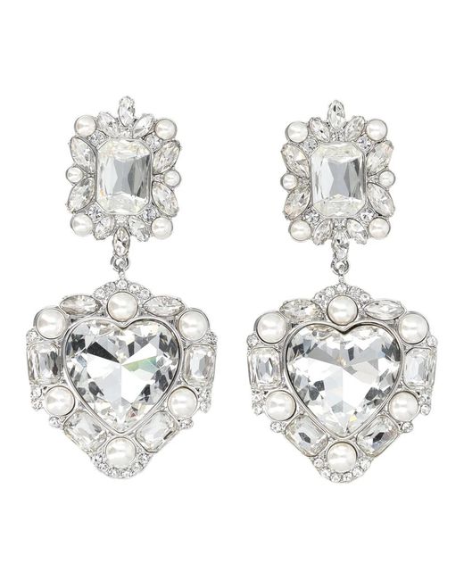 Self-Portrait Metallic Earrings