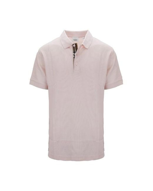 Burberry Purple Polo Shirts for men