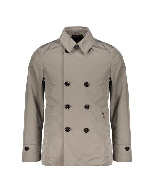 Moorer Gray Light Jackets for men