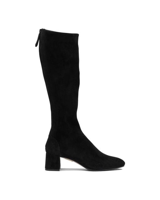 Aquazzura Black Heeled Boots