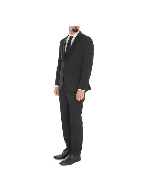 Michael Kors Single Breasted Suits in het Black voor heren
