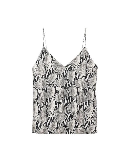 Anine Bing Ellen Top in het Gray