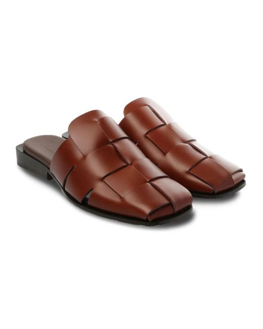Hereu Brown Mules