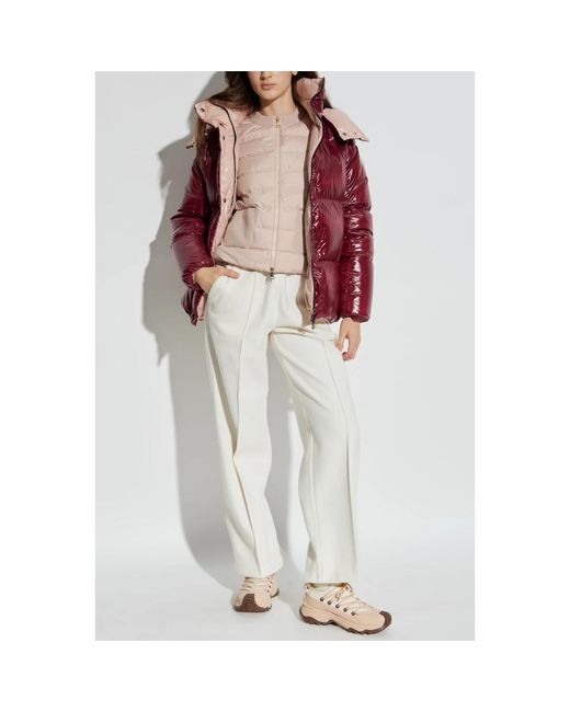 Moncler Jassen ,Rood ,Parana Down Jacket in het Red