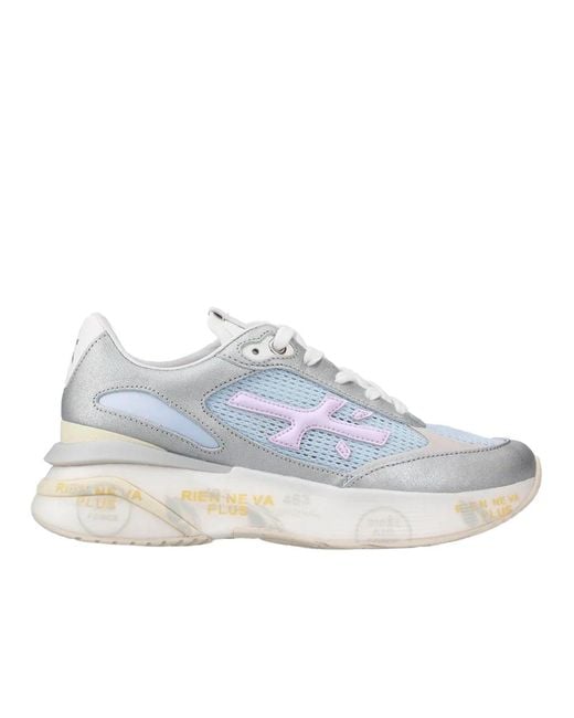 Premiata Blue Sneakers