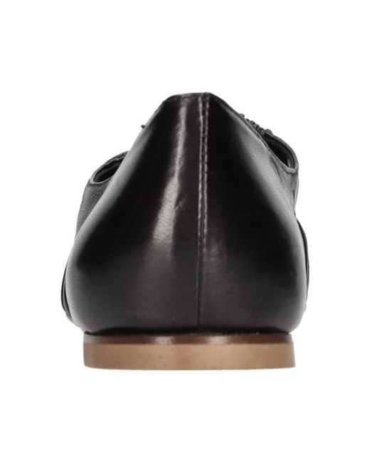 LORENA PAGGI Black Ballerina Shoes