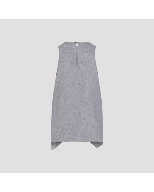 Peserico Gray Blouses