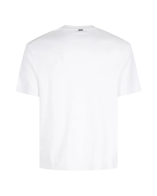 Herno White T-Shirts for men