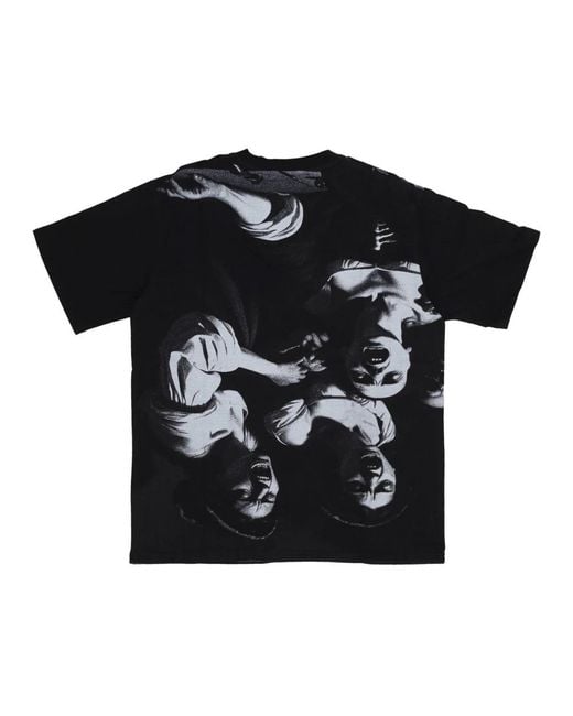 Acupuncture Black T-Shirts for men