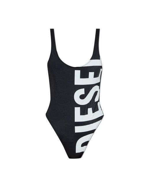 DIESEL Black Badeanzug