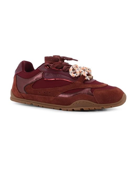 Pinko Red Sneakers
