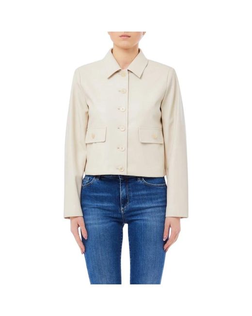 Liu Jo Giacca Cropped in het White