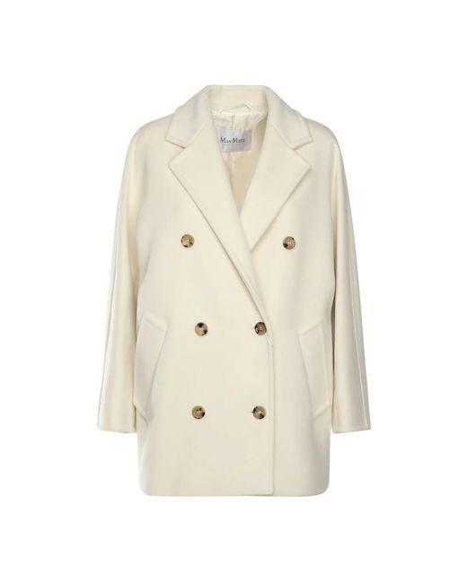 Max Mara Jassen ,Wol Blazers in het Natural