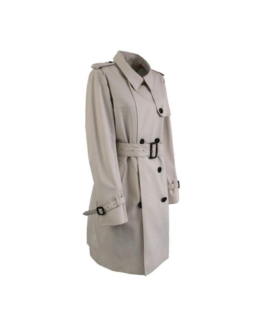 Aquascutum Natural Trench Coats