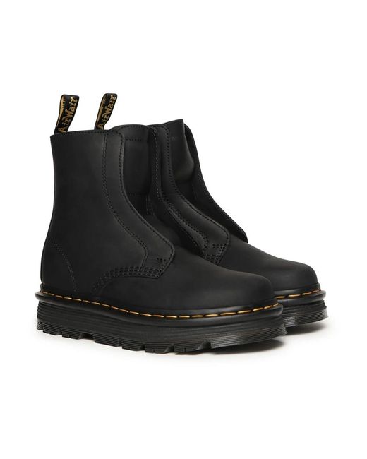 Dr. Martens Black Lace-Up Boots