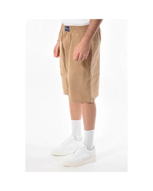 FAMILY FIRST Natural Casual Shorts for men