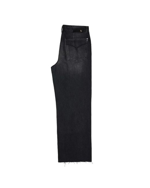 Patrizia Pepe Black Wide Jeans